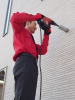 貫通穴開け工事